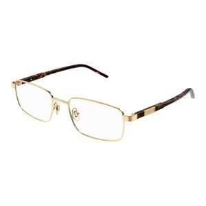 NEW GUCCI GG1801O 006 EYEGLASSES GOLD MEN EYEWEAR GUCCI